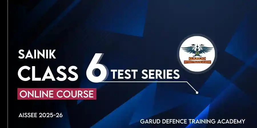 Sainik Class 6 Test Series Online Course