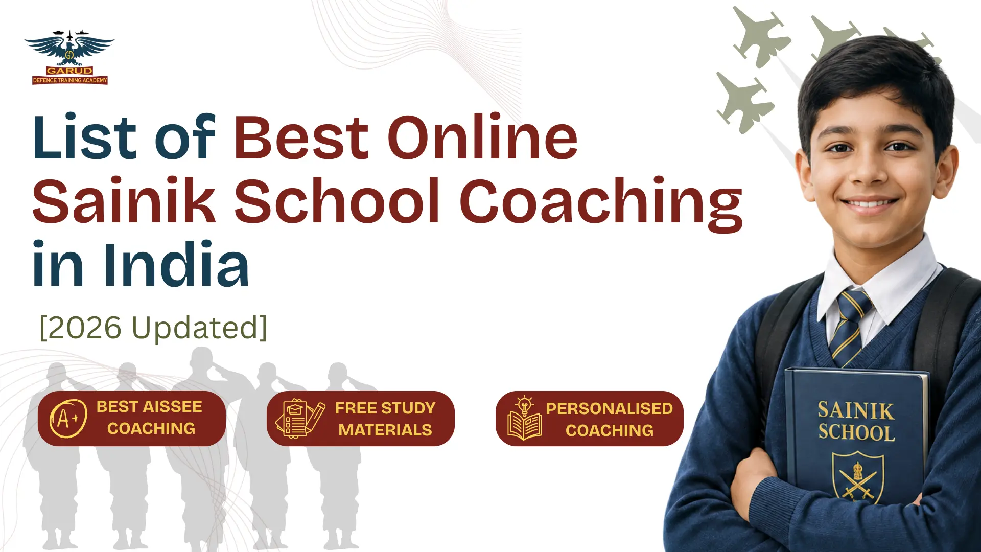 online sainik school coaching in india